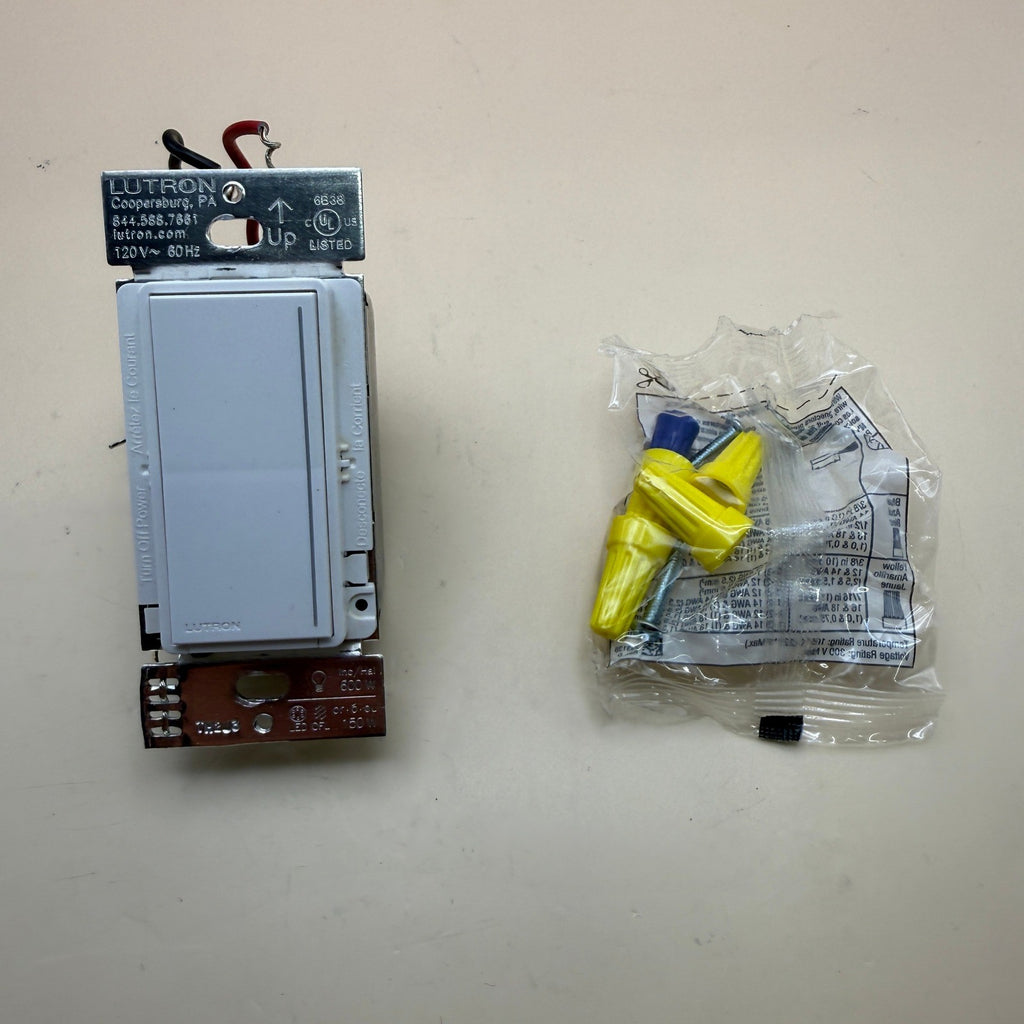 Lutron STCL-153M White On/Off Accessory Switch, Only For Use with Sunnata L