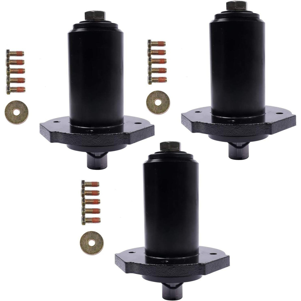 GELUOXI 59215400 59202600 3PCS Lawn Mower Deck Blade Spindle Assembly