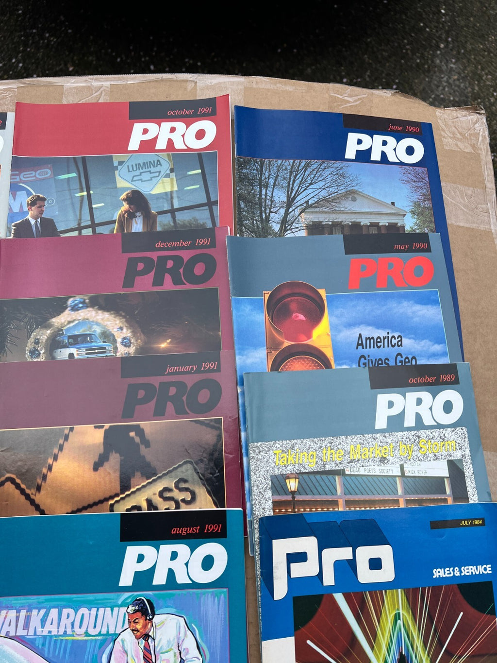 Lot of 30 Vintage Chevrolet PRO 1984-1994 Magazine