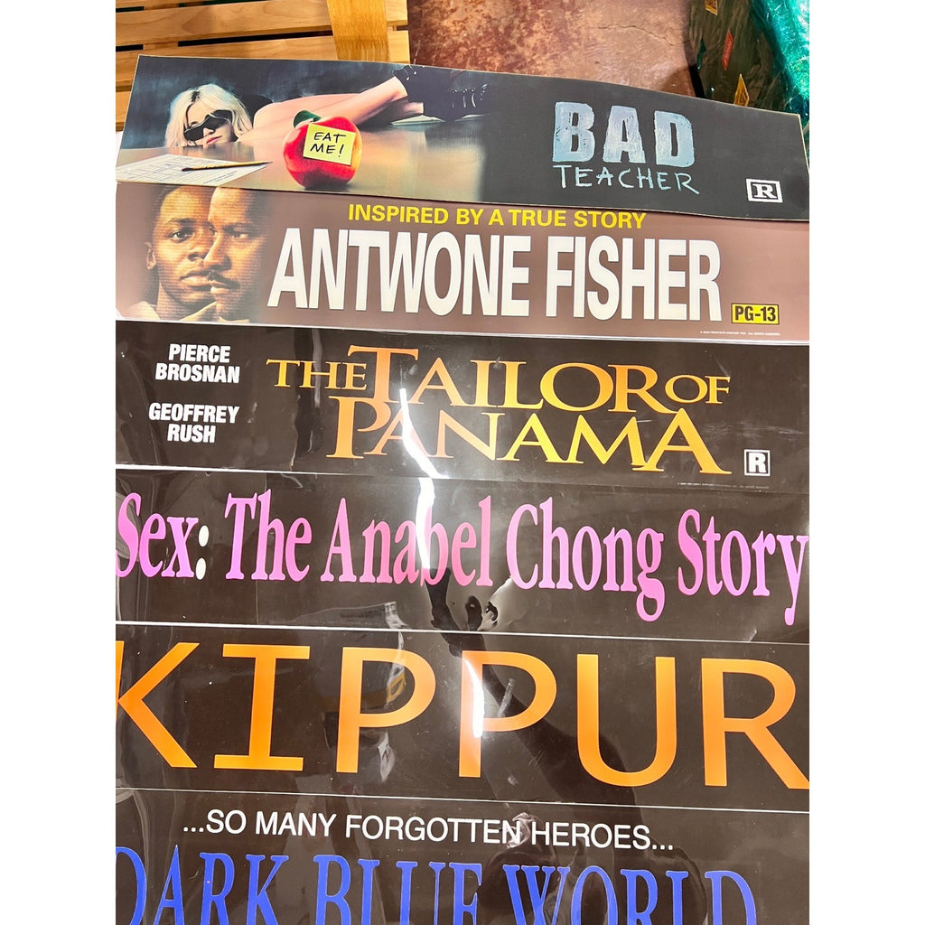 Set of 11 Movie Theater Mylar Poster 5x25 Bad Teacher, War Horse, Killing Them
