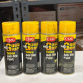 Lot of 4 CRC 18025 Good Grip Yellow Anti-Slip Paint 12 Oz