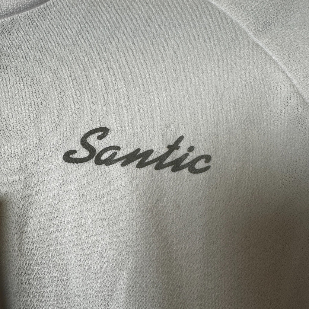 NWT Santic Light Miss Women's S-2XL White Cycling Jersey Long Sleeve Full Zip, R