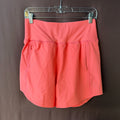 Lands' End Women's 2 LONG 5" Sustainable Elastic Waist Swim Cover Up Shorts Pock