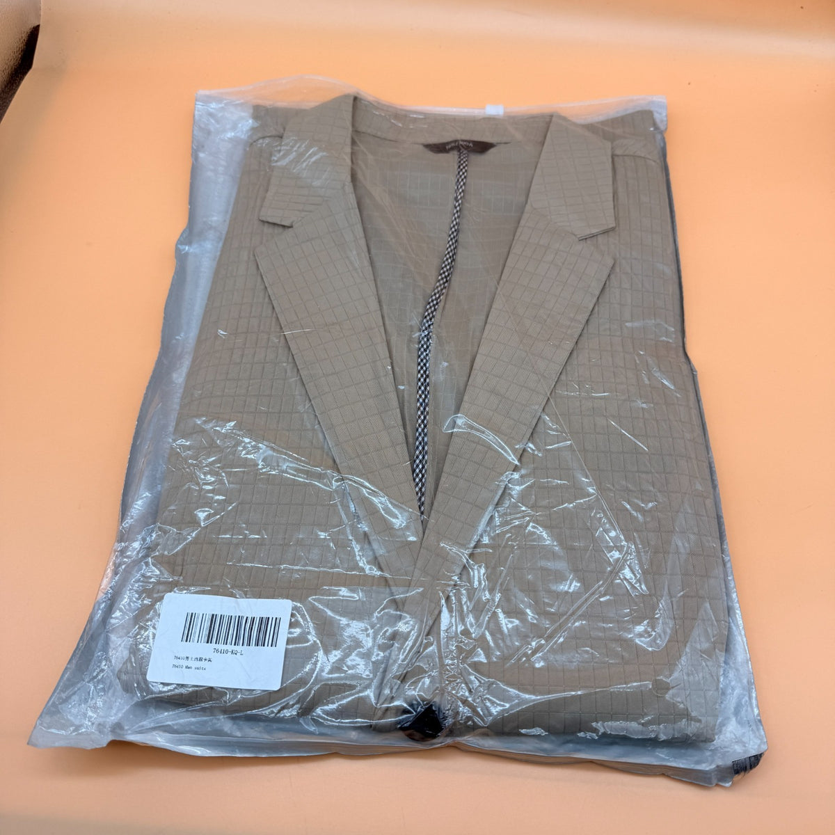 Men's L-XXL Spring Summer Leisure Business West Blazer Slim Jacket Khaki