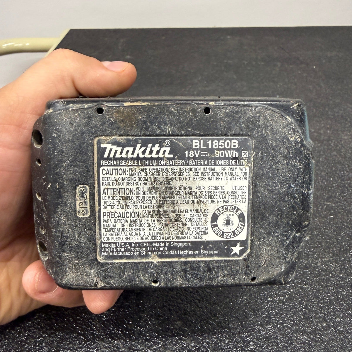 Makita BL1850B 18V LXT Li‑Ion 5.0Ah Battery Rechargeable
