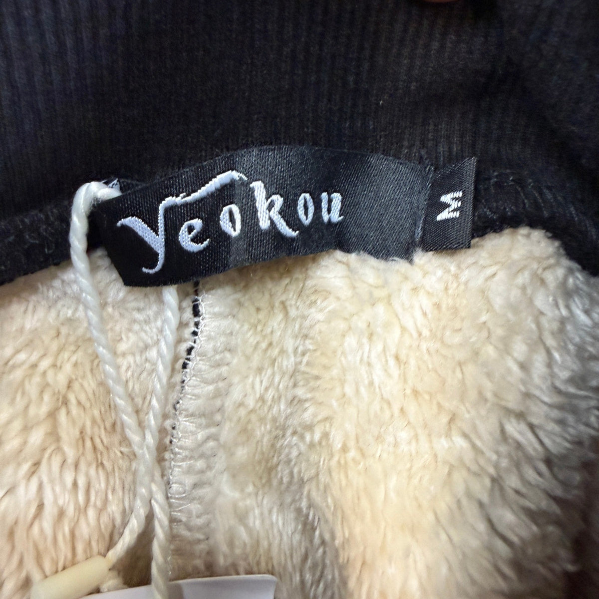 MSRP $48 Yeokou Women's M Warm Sherpa Lined Athletic Sweatpants Jogger