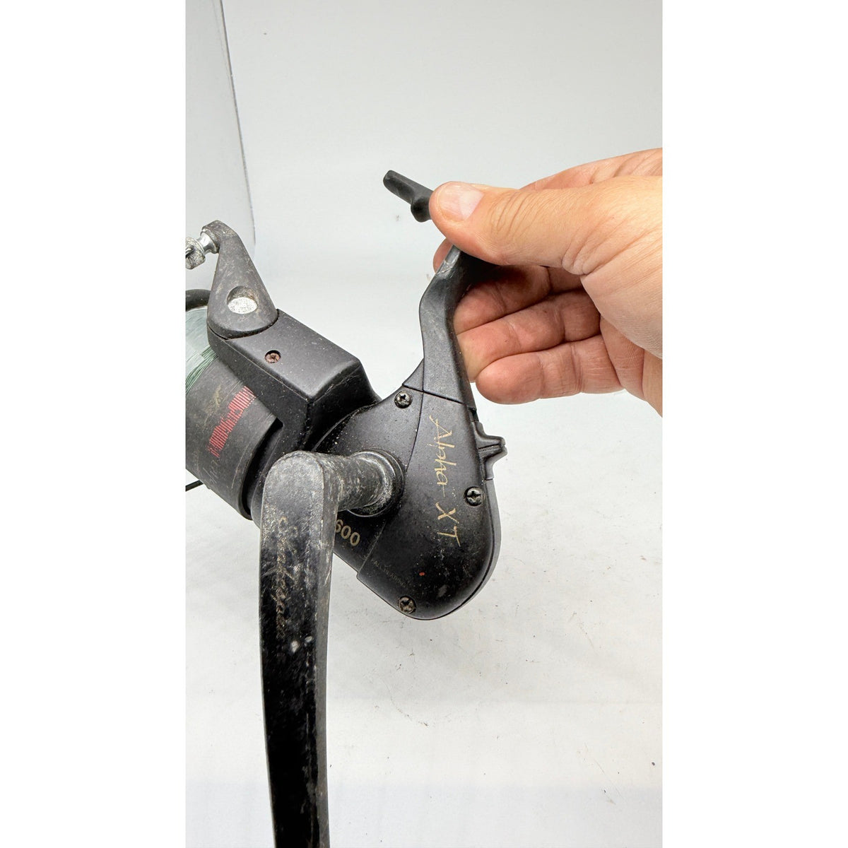 Shakespeare Alpha XT 600 Graphite Spinning Fishing Reel Made in Hong Kong
