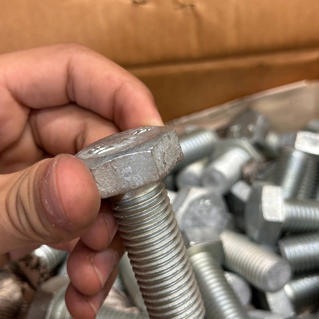 Pack of 92 Highland Threads 3/4-10 x 2 1/4 Heavy Hex Bolts A193 B7 Zinc Plated
