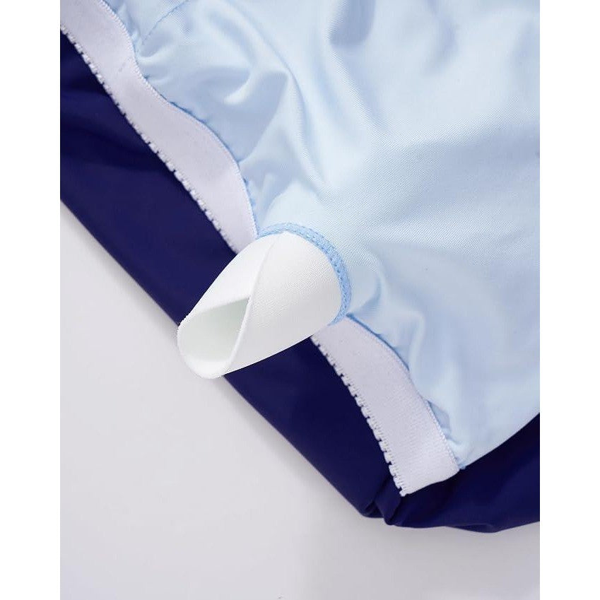 MSRP $50 SUUKSESS Women's XXL Blue Tummy Control Tankini Bathing Suit Ruffle
