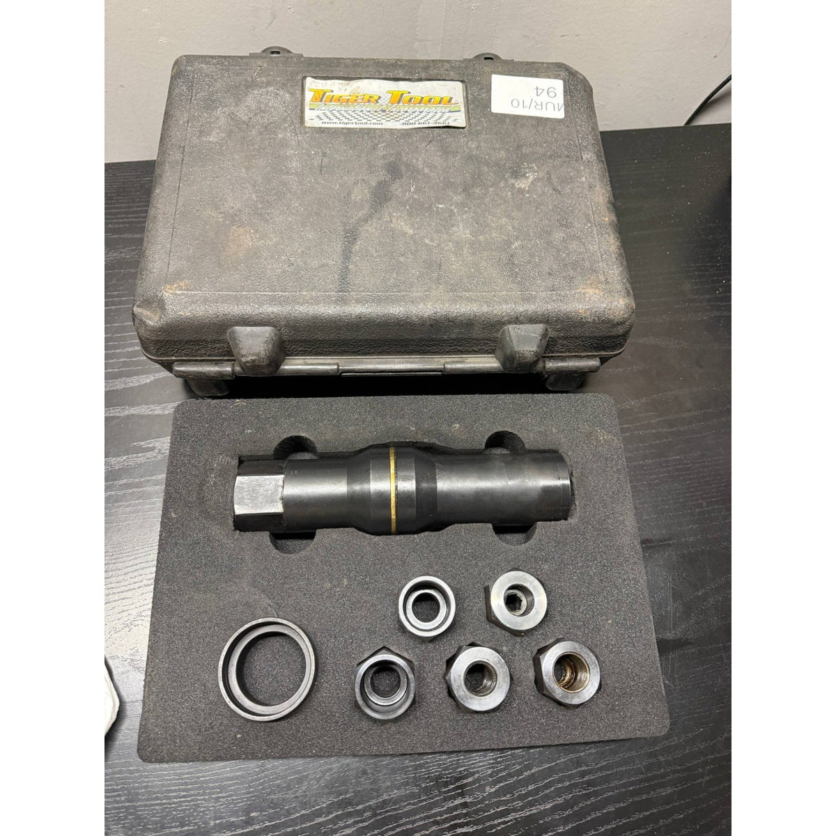 Tiger Tool Commercial Wheel Stud Service Installer Adapter Kit Set 3/4 1-1/8 M22