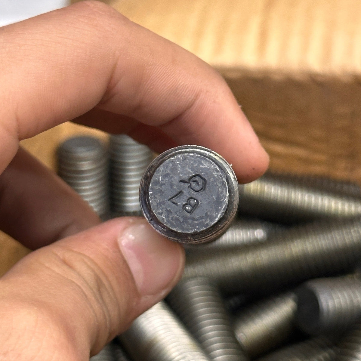 Pack of 90 Perine Danforth 3/4-10 x 3 B7 Full Thread Stud Bolts