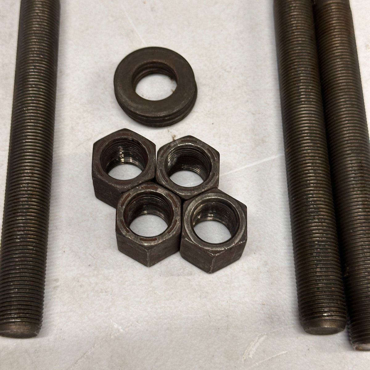 Set of 2 Dayton Parts 361-474 U-Bolt 3/4" x 4" x 12" Semi Round Top Kit