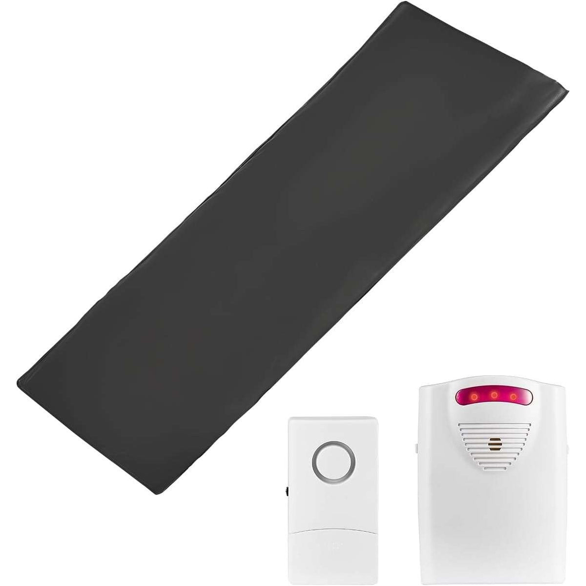 VEVOR 760IFT6 Bed Alarm System for Elderly Adults, 14x30" Wireless Bed Sensor Pa