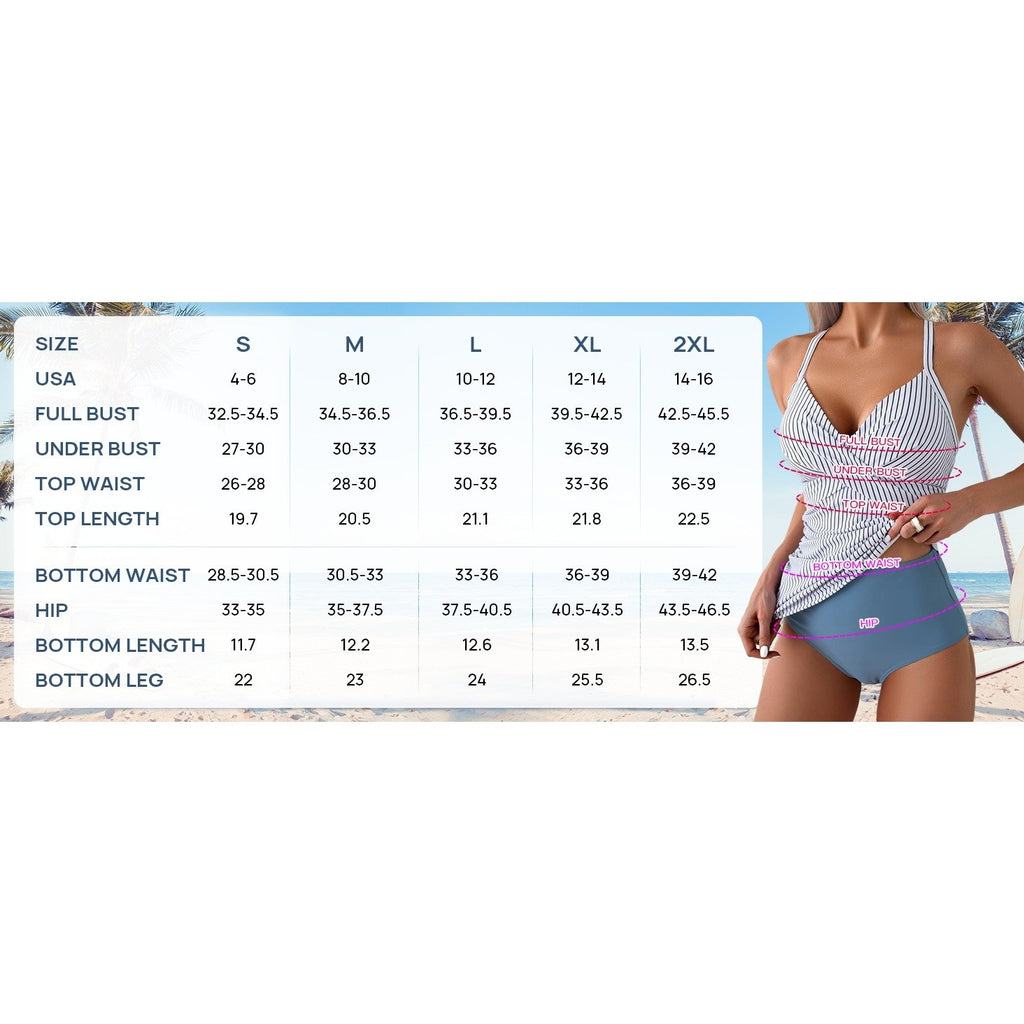 MSRP $51 B2prity Women's S Red Ruched Tankini Swimsuits Two Pieces V Neck Wrap