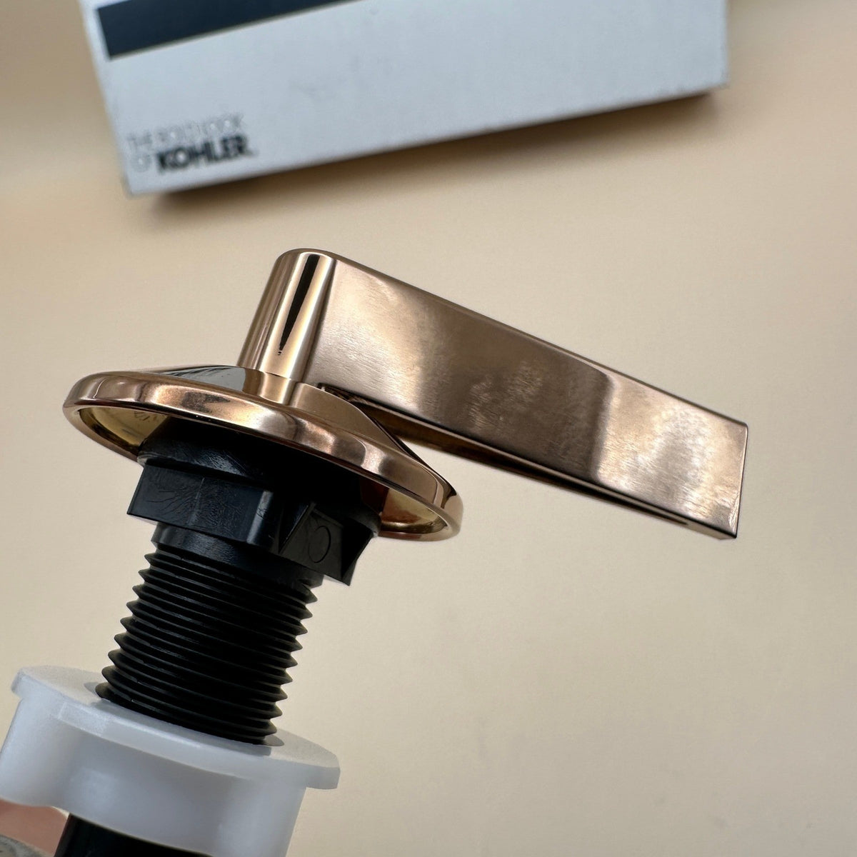 Kohler 9167-L-RGD Memoirs Left Hand Trip Lever, Vibrant Polished Rose Gold