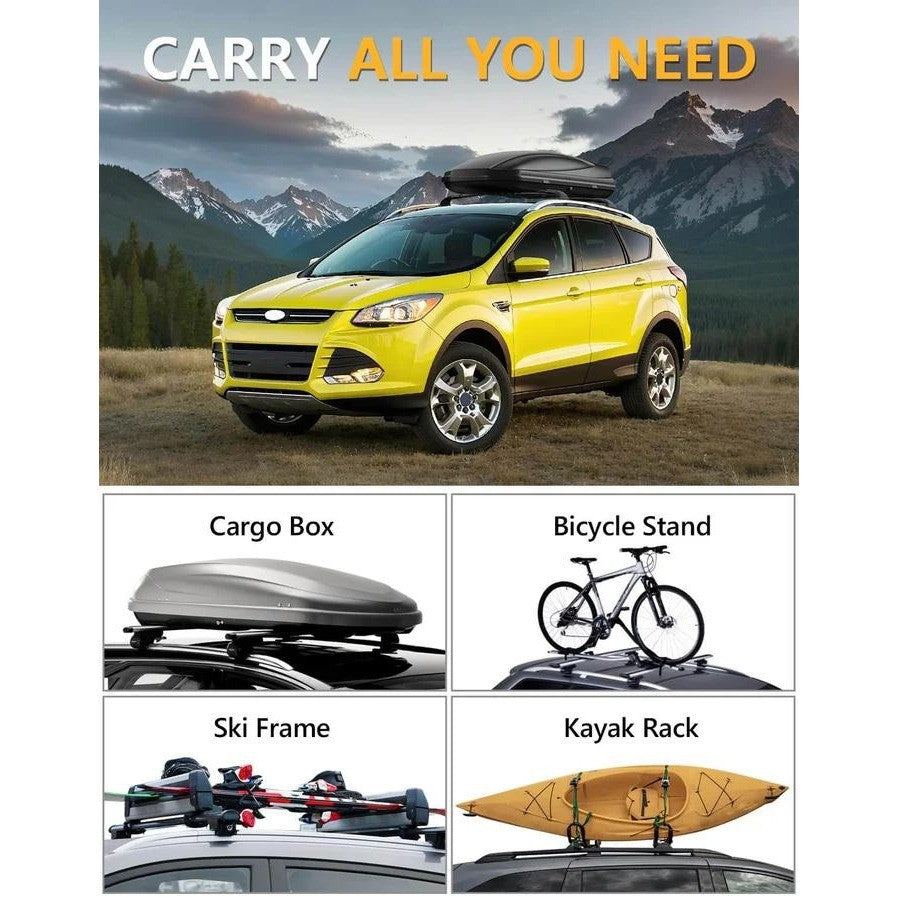 Tuyoung 220lbs Roof Racks Cross Bars Compatible with Ford Escape 2013-2019, He