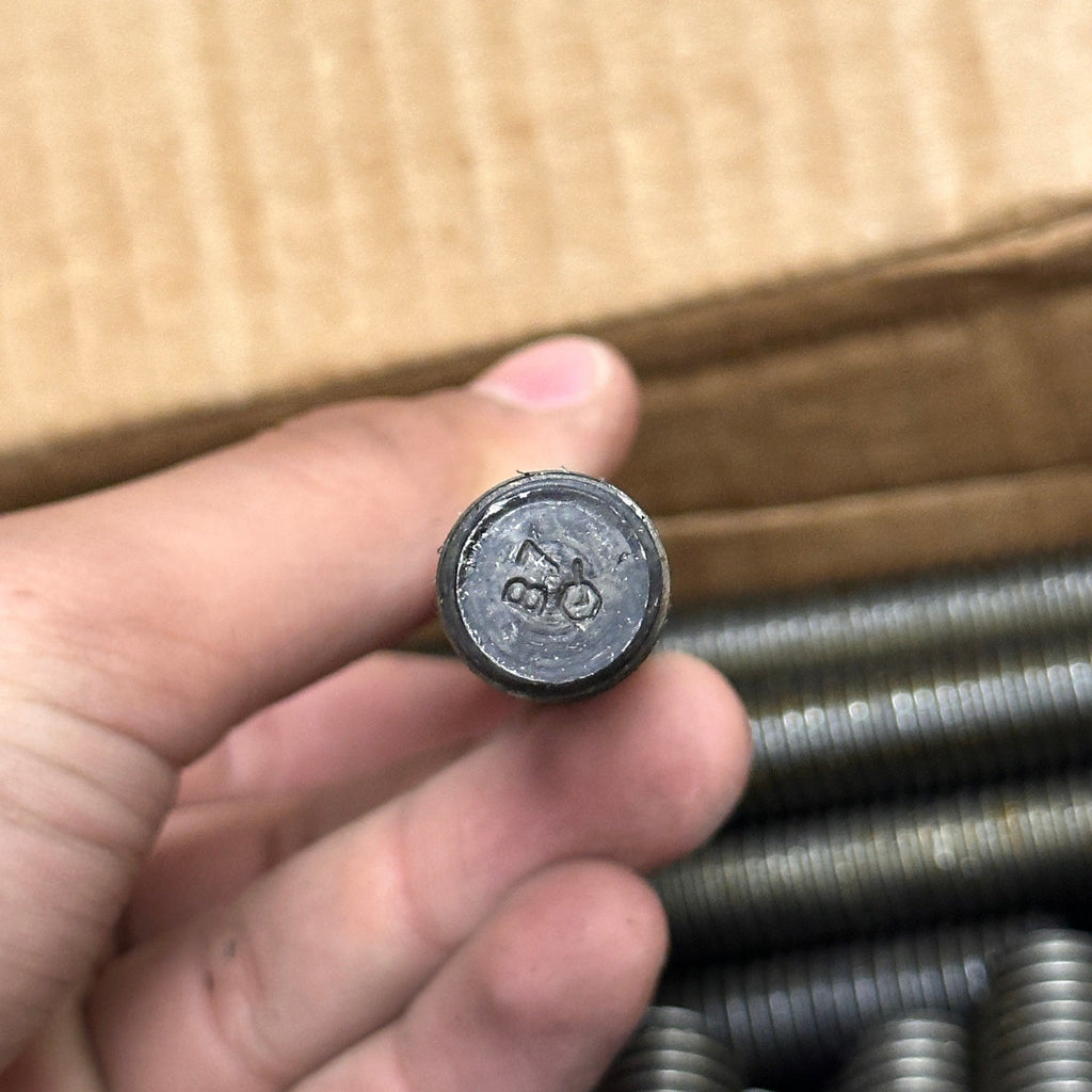 Pack of 73 Perine Danforth 5/8-11 x 6 B7 Full Thread Stud Bolts