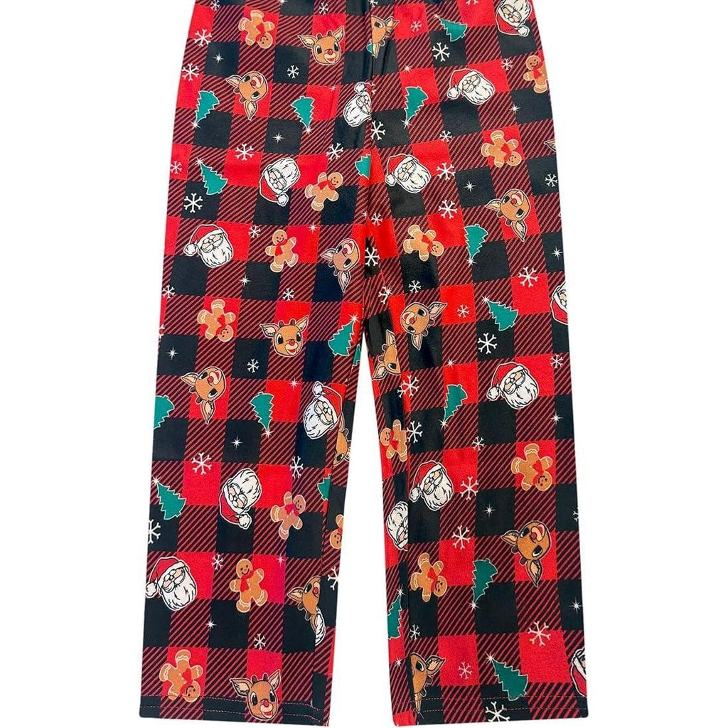 MSRP $31 Komar Kids Size 10 Rudolph The Red Nosed Reindeer Pajamas 2-Piece Matc