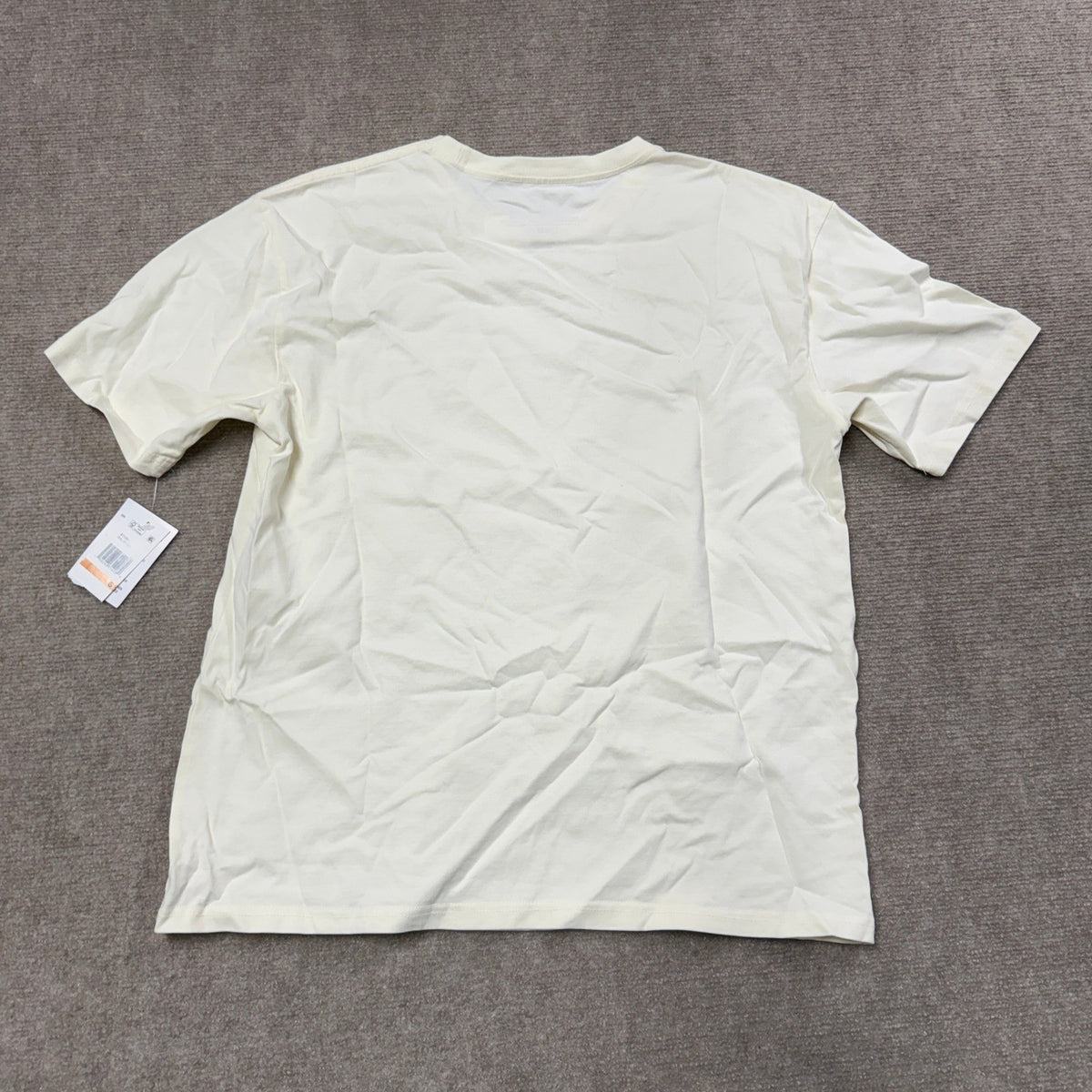 NWT AEROPOSTALE Mens S White Graphic T-Shirt Crew Neck Short Sleeve Boxy Fit