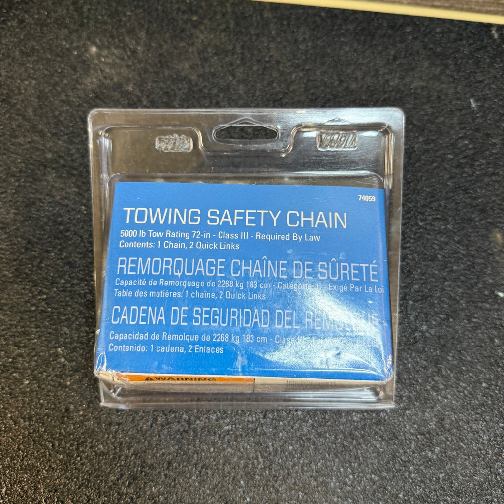 Reese Towpower 74059 Towing Safety Chain, 5,000 lbs. Capacity, 72" Length