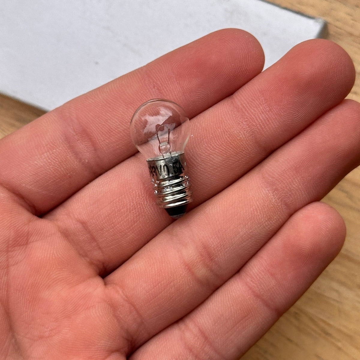 Set of 2 Pack of 10 Miniature Lamps 7-1200-18 Light Bulbs 6.3V 0.5A