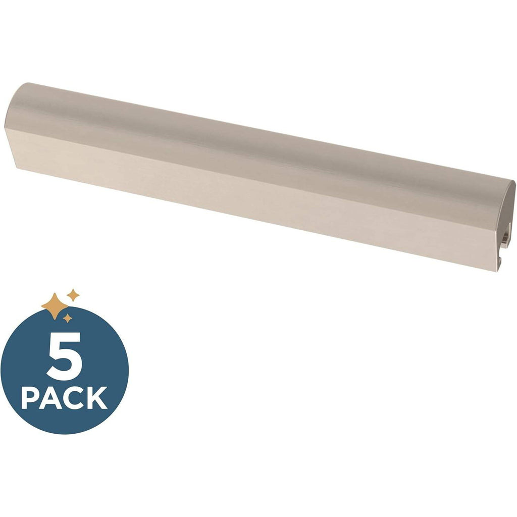 Set of 5 Franklin Brass P43970K-SNM-CP Adjustable Drawer Pulls Fits 1-4" Hole