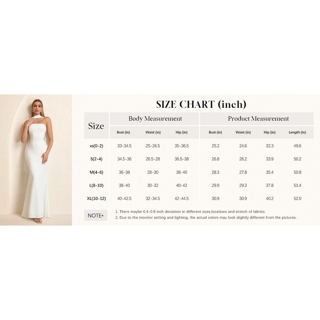 MSRP $79 Auraxe Women's S Red Bodycon Formal Maxi Dresses with Scarf Elegant