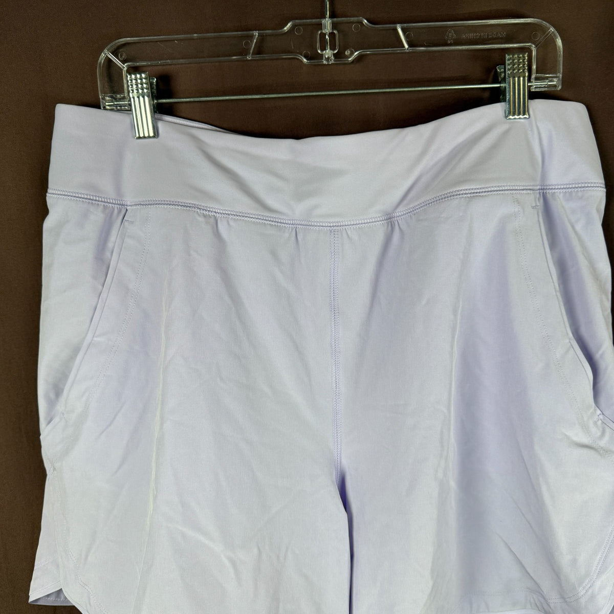 Lands' End Women's 14, 14-18W SunShade UPF 50 5" Board Shorts w/ Panty Lavender