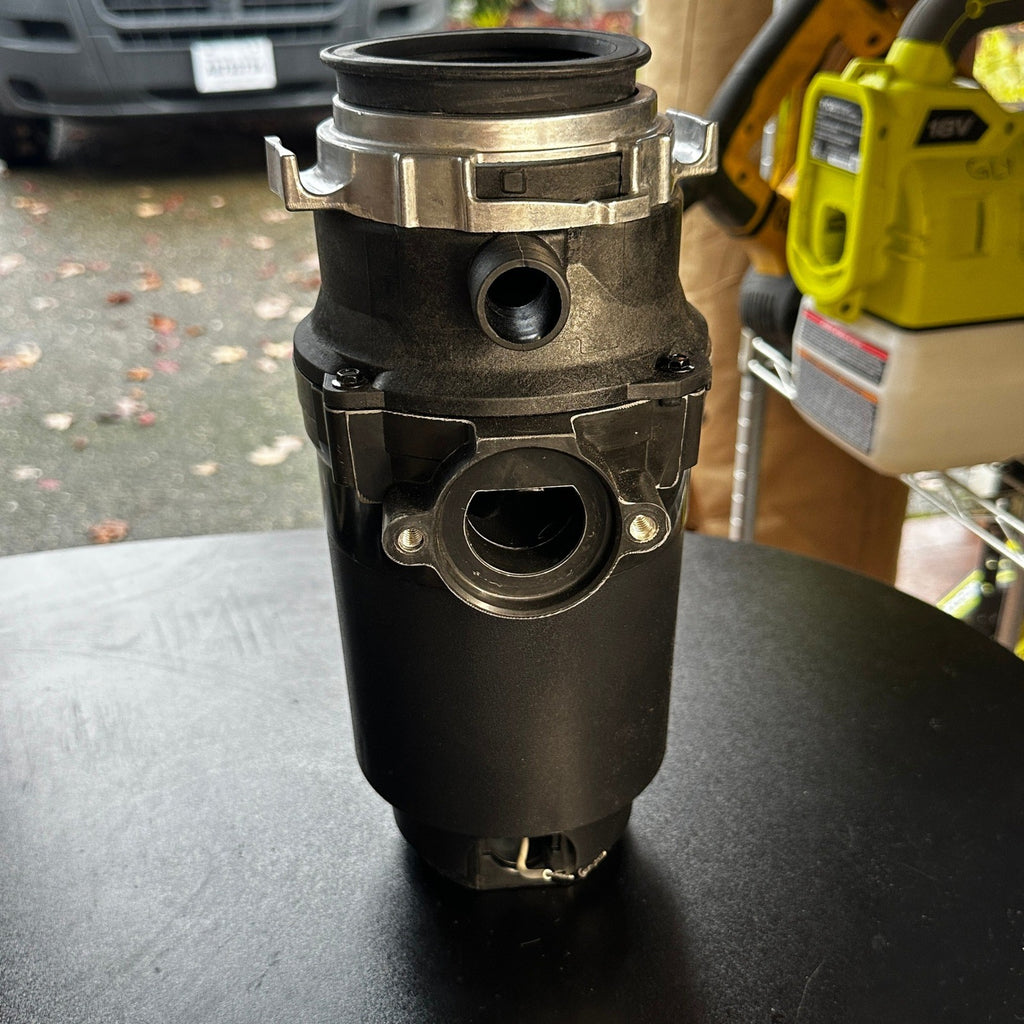 GE 1/3 HP Continuous Feed Garbage Disposer Black GFC320N MISSING DISCHARGE