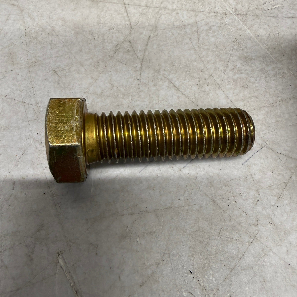 Pack of 200 Nucor 5/8-11 x 2" Grade 5 Hex Cap Screws Yellow Zinc