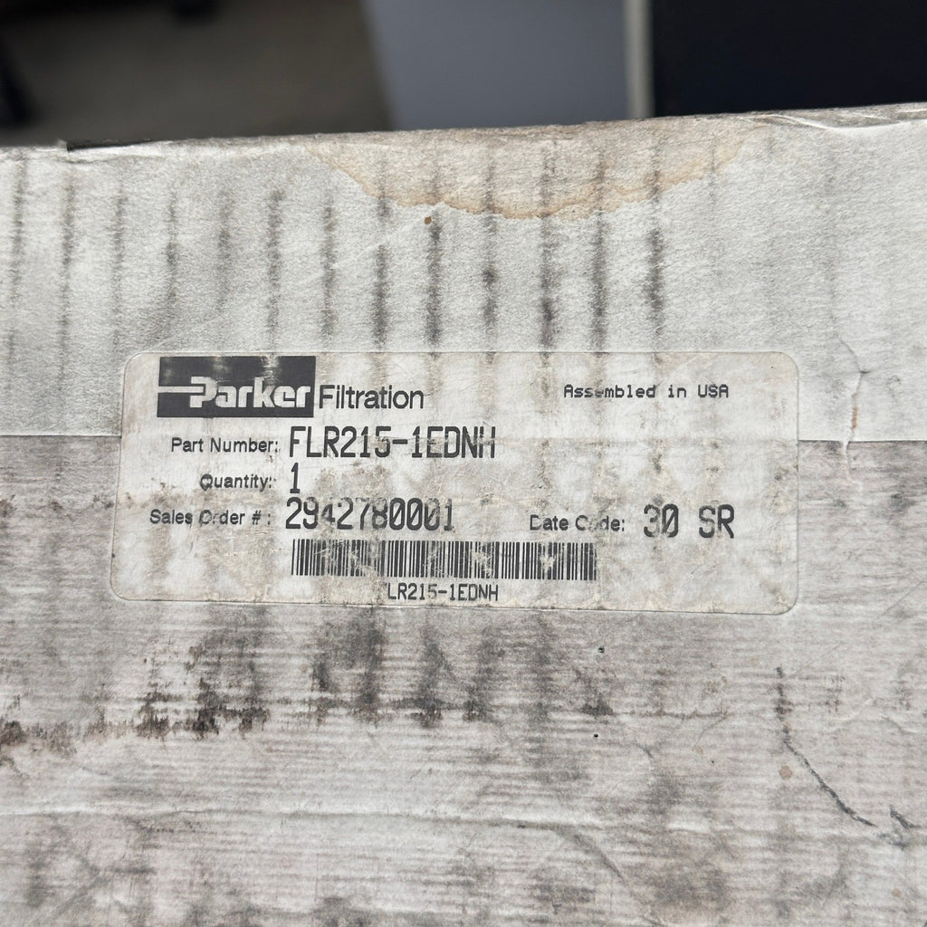 Parker FLR215-1EDNH Hydraulic Filter Division