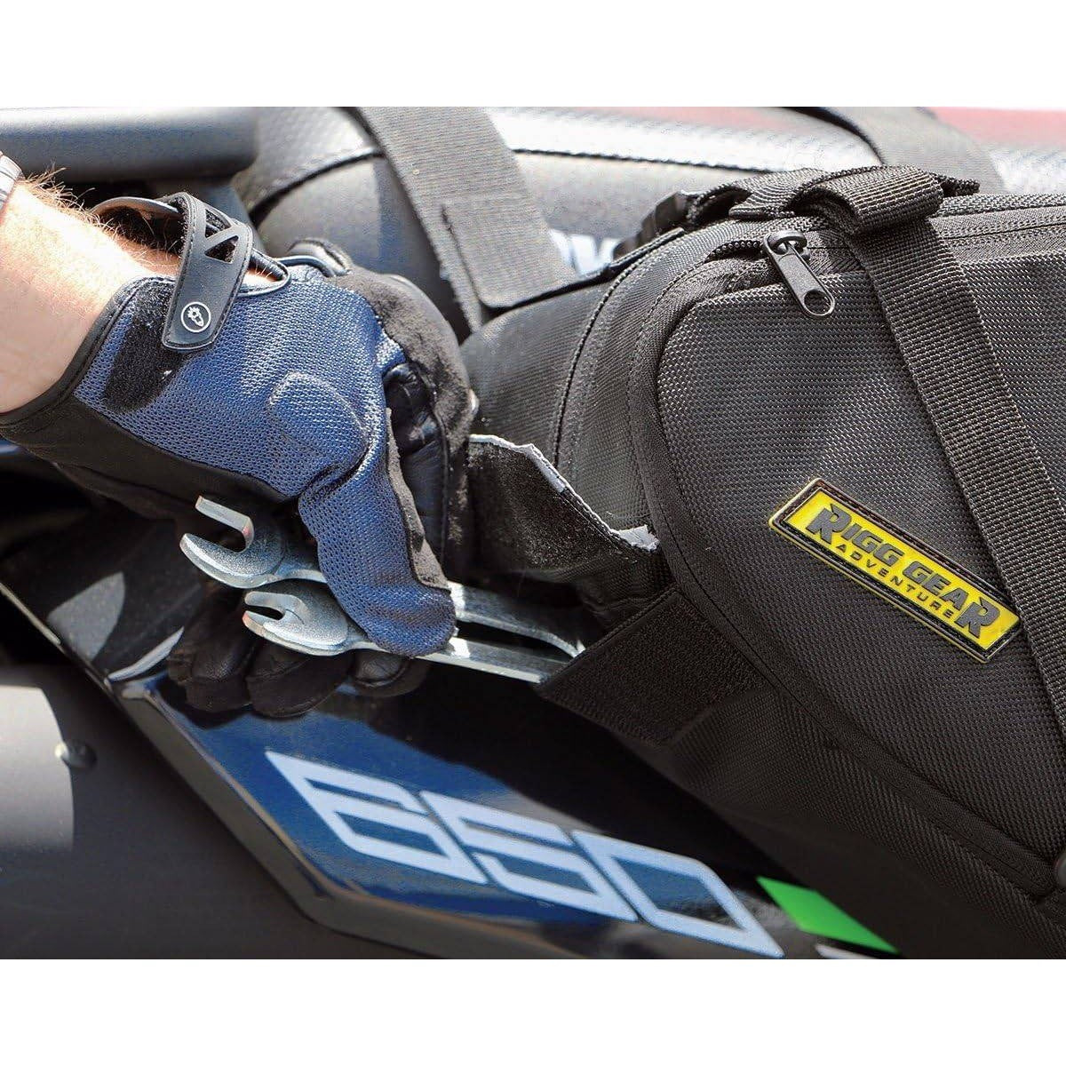 Set of 2 Nelson-Rigg RG-020 Black Dual Sport Enduro Saddlebags, Fits KTM Hond