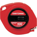 CRAFTSMAN CMHT34216 100ft Tape Measure Easy-Wind Steel Blade