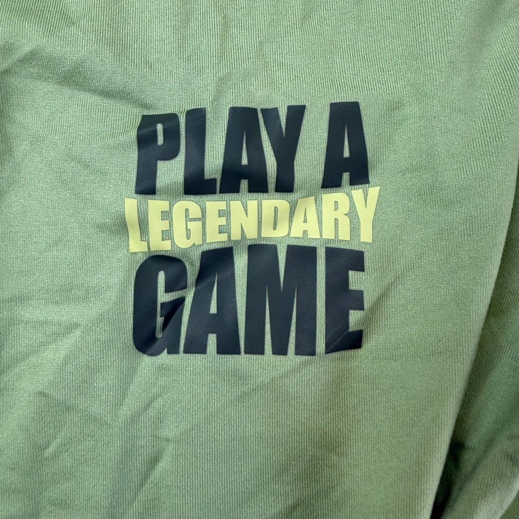 MSRP $16 Xersion Kid Boys L 14/16 Fair Green Short Sleeve Active T-Shirt Crew