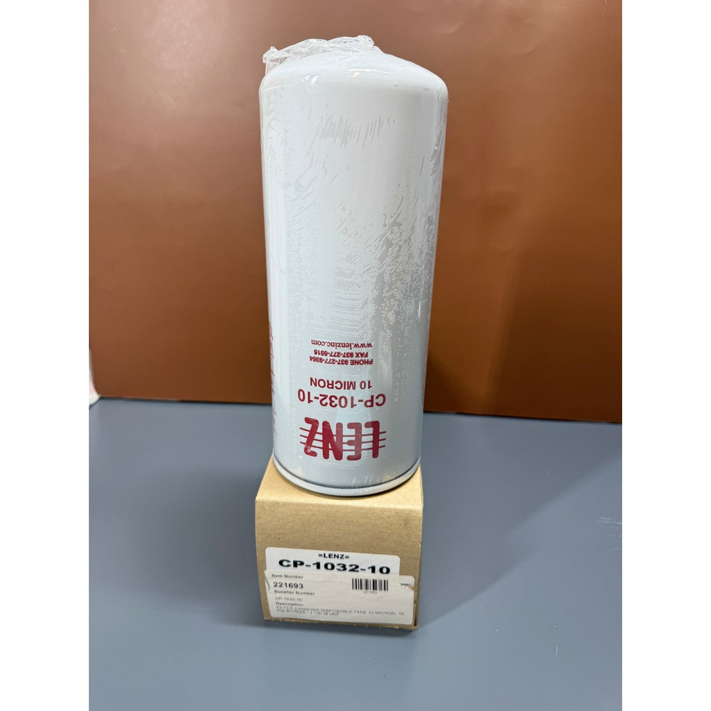 Lenz CP-1032-10 Hydraulic Canister Filter Element 10 Micron