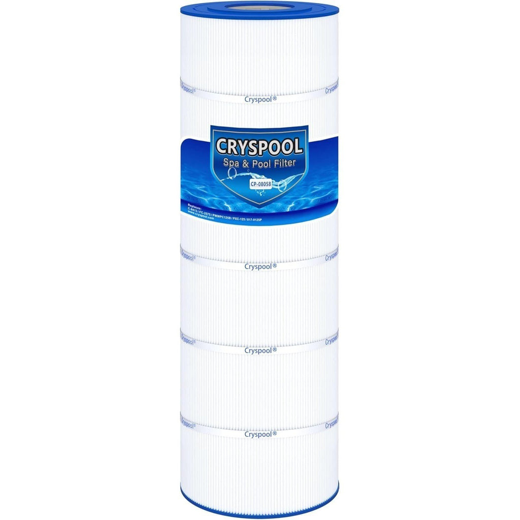 Cryspool CP-08058 Pool Filter Cartridge 125 Sq Ft, Compatible w/ PWWPC125B