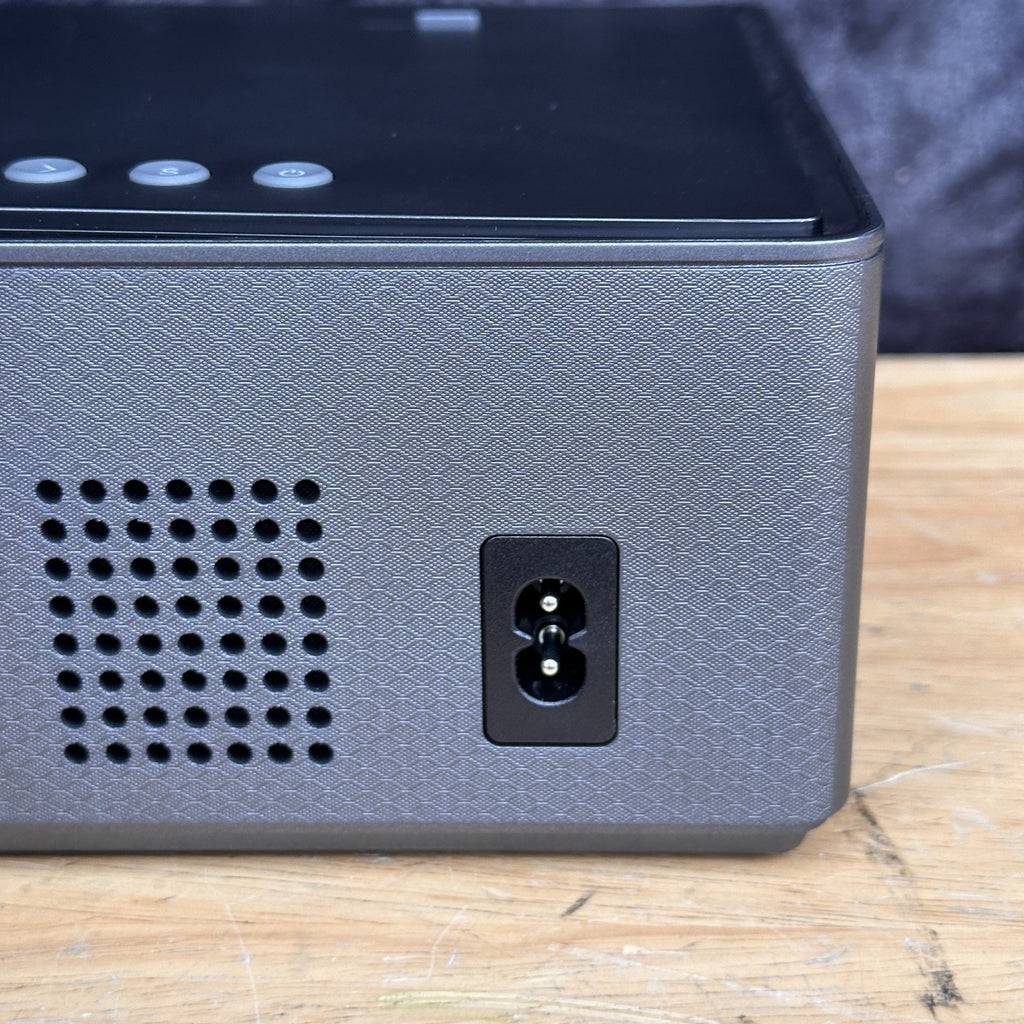 SGV M9-C Gray Native 1080P WiFi Bluetooth Projector 4K Supported Outdoor Bundle