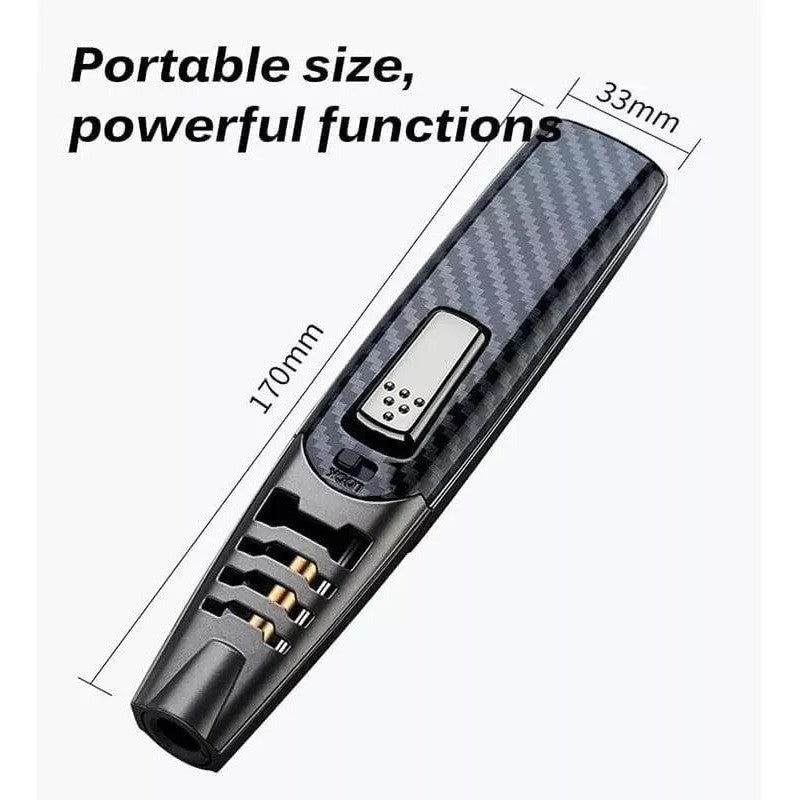 Handheld Jet Flame Torch Lighter Blue Flame Fire Blaze Lighter Refillable Butane