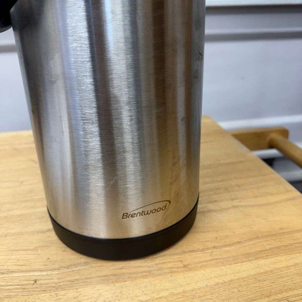 Brentwood CTSA-3500 3.5 Liter Airpot Hot & Cold Drink Dispenser Stainless Stee