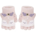 PURFUN Toddler Kids 1-3Y Short Knitted Gloves Winter Thick Fleece Lining Mittens