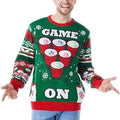 MSRP $39 Giggling Getup Women Men Size L Ugly Christmas Sweater with LED Light