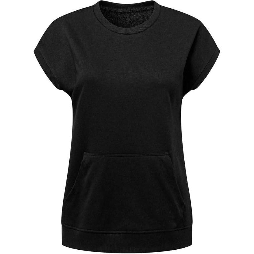MSRP $18 SHEWIN Women's XL Short Sleeve Sweatshirt T-Shirt Casual Dressy Shirt