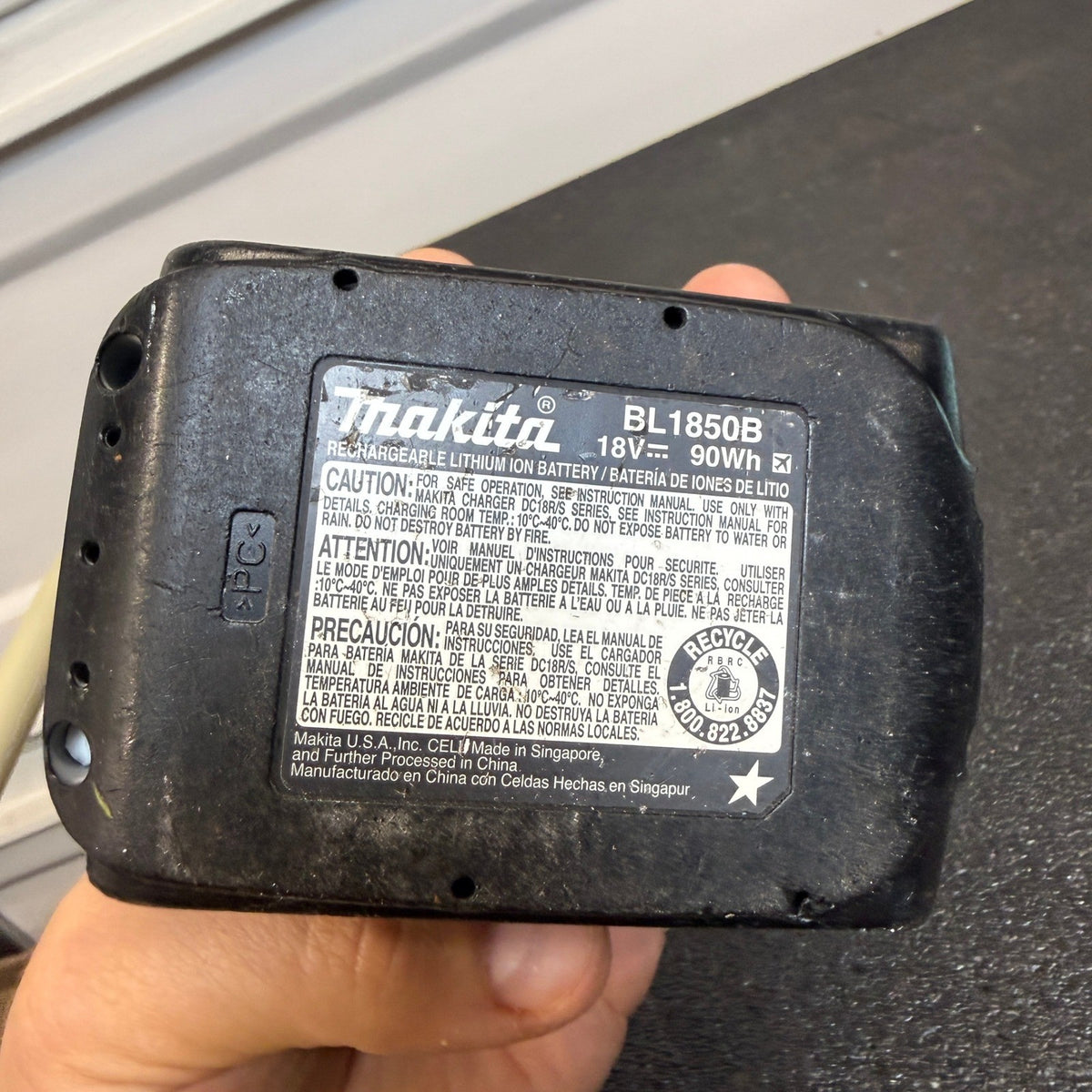 Genuine Makita BL1850B 18V Lithium‑Ion Battery 5.0Ah Rechargeable