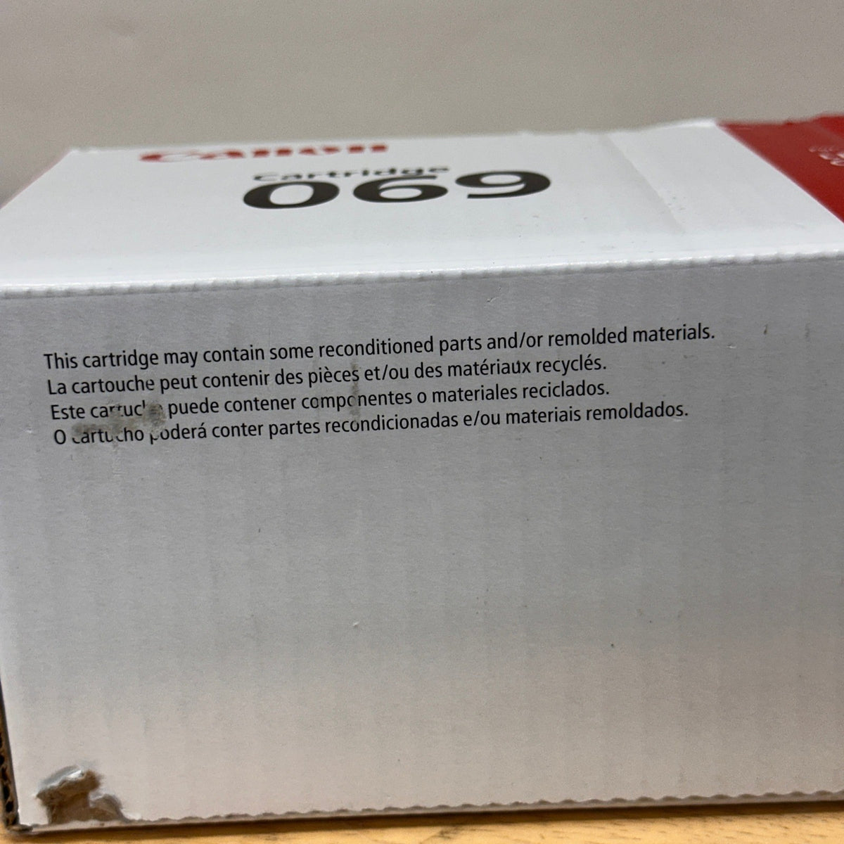 Canon 069 Cyan Toner Cartridge 5093C001 LBP674C MF750C Series DAMAGED BOX