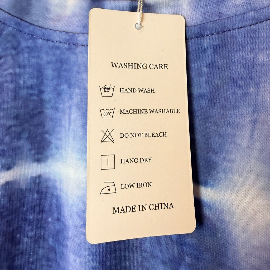 DOLNINE Plus-Size Women's 14W-18W Casual Sweatshirt Top Side Slit Pullover Shirt