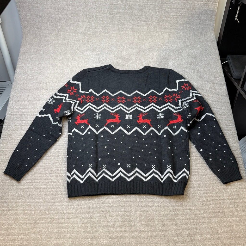 MSRP $26 URMAGIC Men's XXL Family Matching Christmas Ugly Sweater Holiday