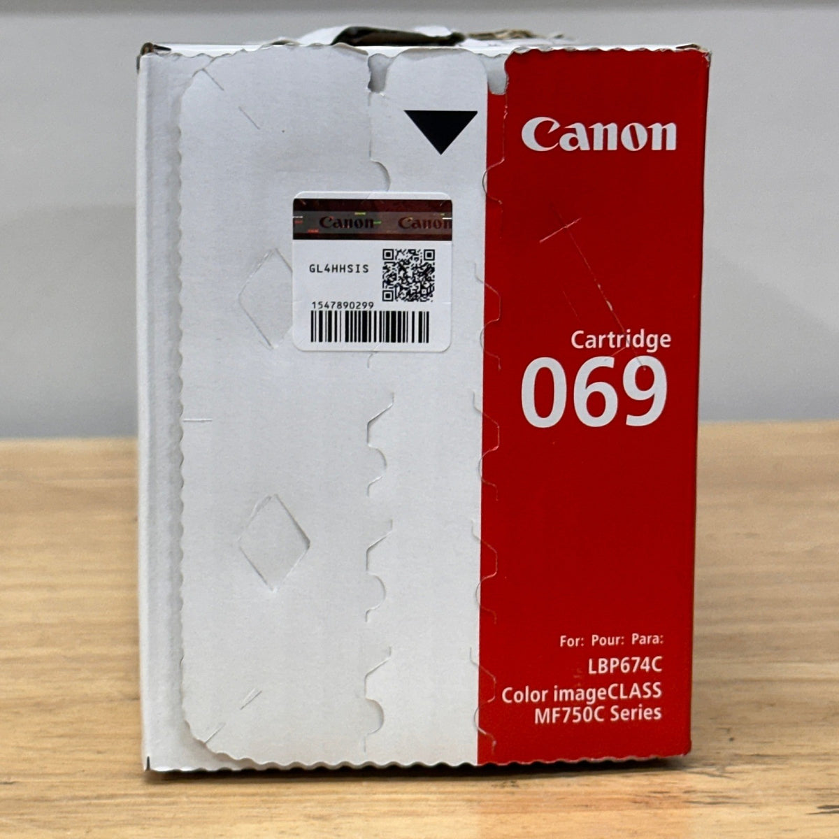 Canon 069 Cyan Toner Cartridge 5093C001 LBP674C MF750C Series DAMAGED BOX