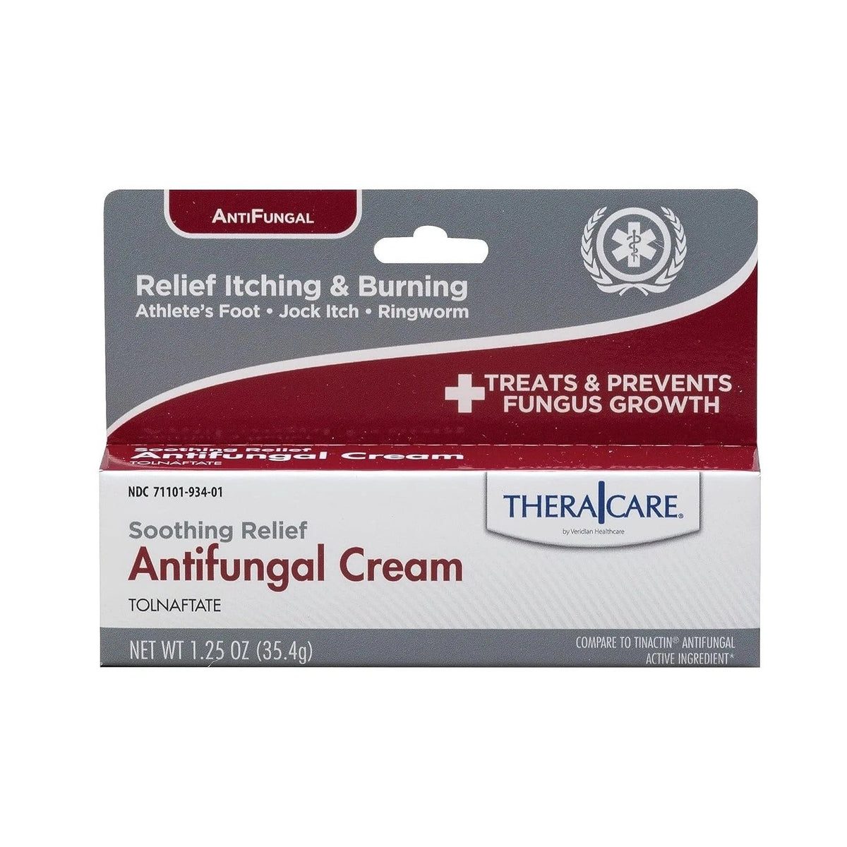 Thera Care Antifungal Cream Soothing Relief 1.25oz Itching, Burning and Crackin