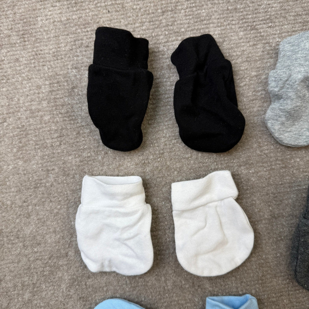 toresper 6 Pack No Scratch Baby Mittens 0-6 Months Newborn Infant Toddler