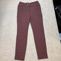 MSRP $44 Rammus Women's Brown L 29" Inseam Dress Pants Tummy Control Stretchy